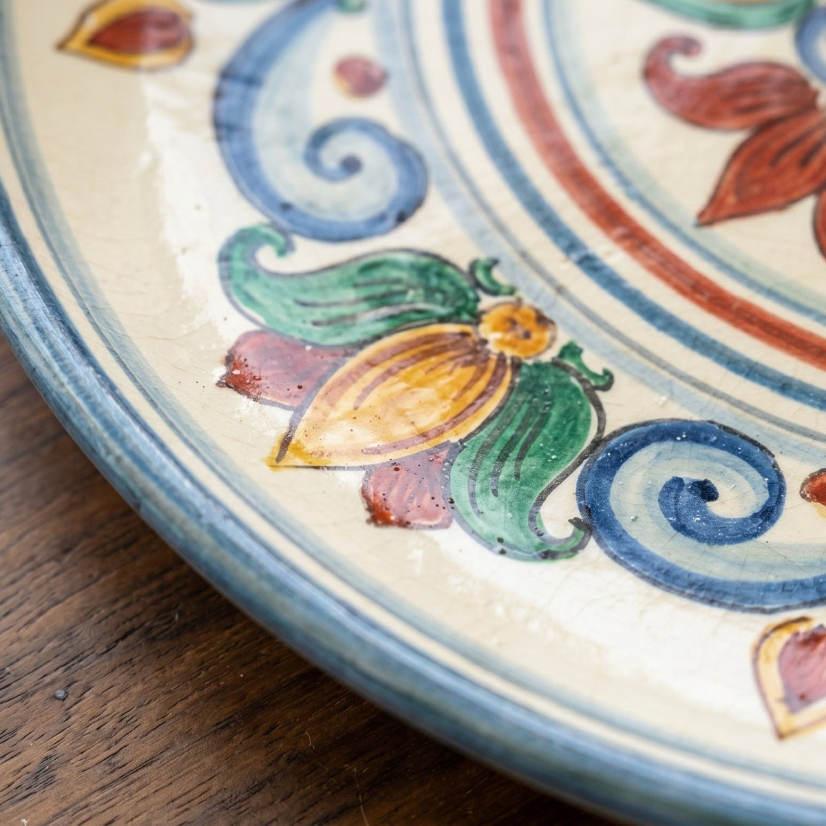 Piatto Ornamentale, Decoro Sicily. Ceramica siciliana di Caltagirone, Sofia