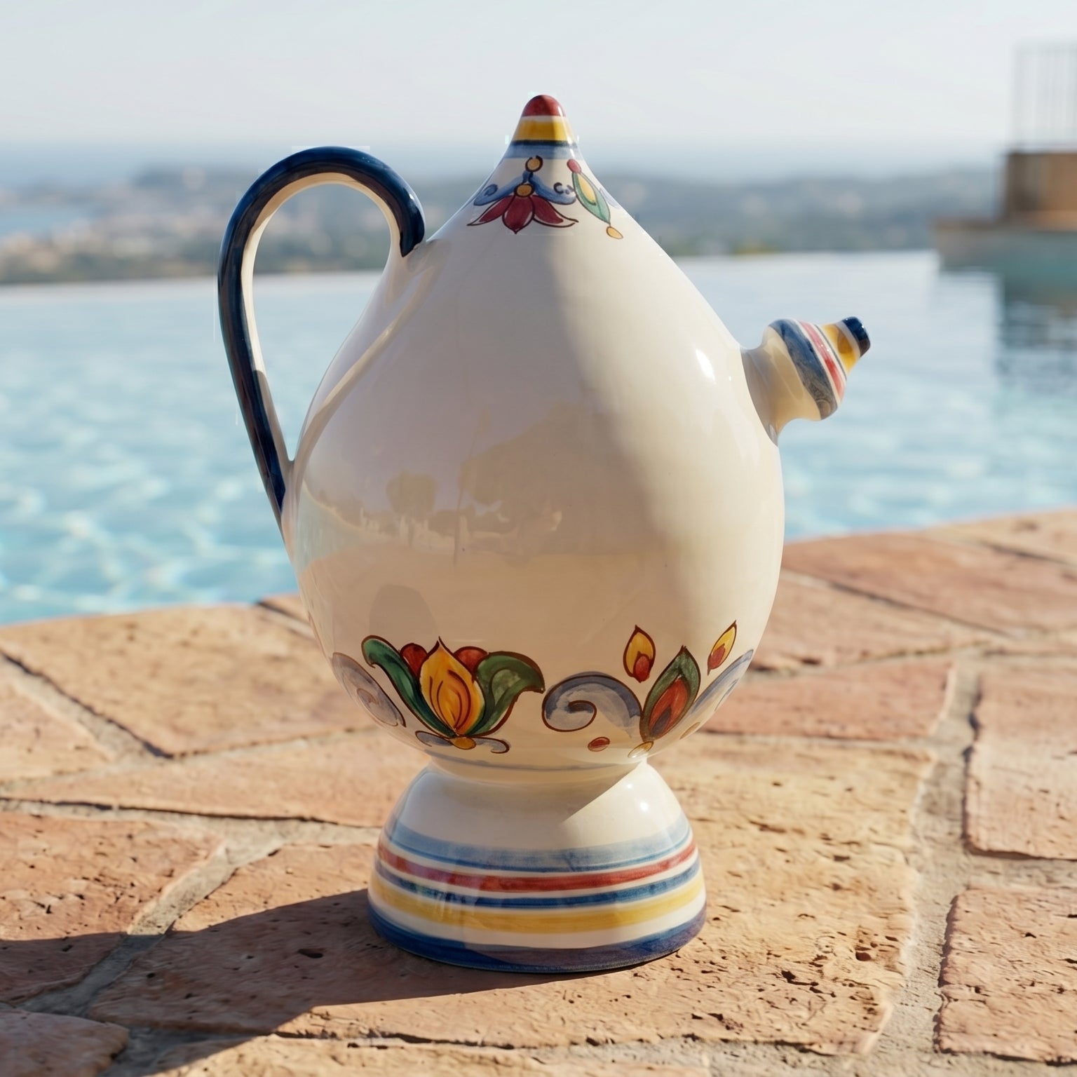 Bummulu Malandrino, Decoro Sicily. Ceramiche Sofia, Caltagirone